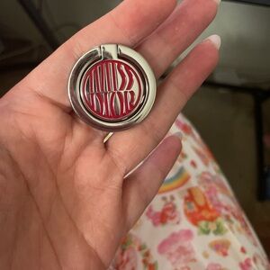 Miss Dior Silver and Red phone ring